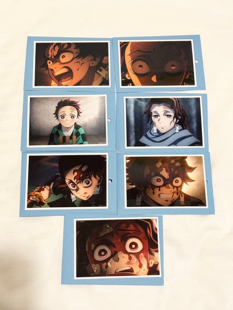 鬼滅の刃 無限城編 ufotable 場面写ブロマイドくじ 炭治郎 炭十郎 7枚