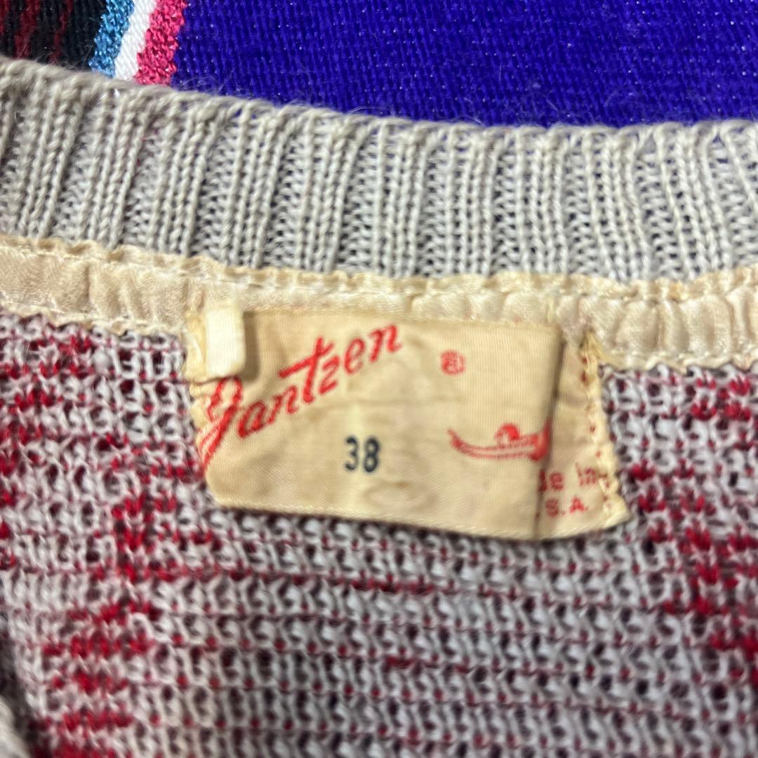 50s JANTZEN PANTHER ジャガード ロカビリー - メルカリ