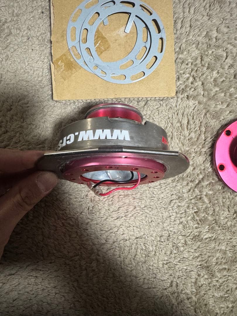 オプションフリッパー付き ワークスベル ラフィックス2 レッド