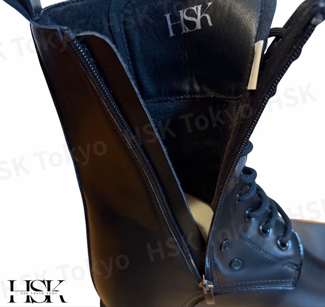 HSKtokyo 厚底ブーツ 17cmアップ Mサイズ - メルカリ