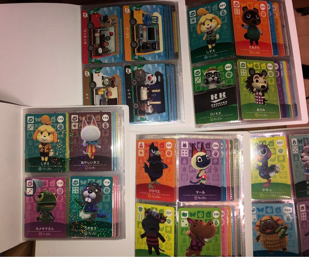 どうぶつの森 amiiboカード 全弾フルコンプリート504枚 純正アルバム