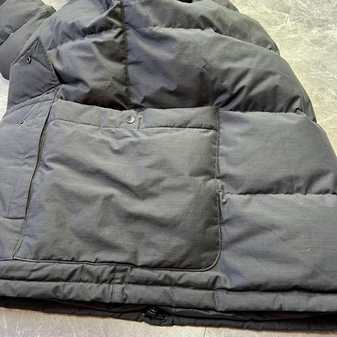 スノーピーク 焚き火スペック ダウンジャケット L 黒 アノラック down