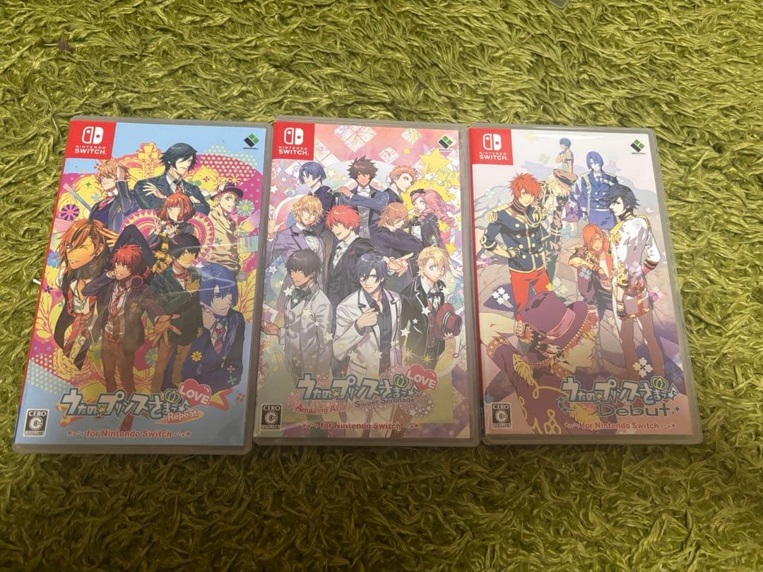 【中古品】うたの⭐︎プリンスさまっ♪Switch ソフト　3本セット 楽天市場】うたプリ リピート（ソフト｜Nintendo Switch）：テレビ