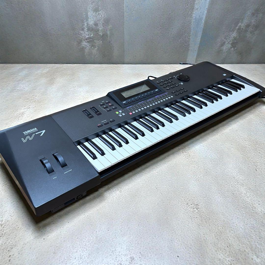 専門店確認】YAMAHA W7 シンセ 61鍵 動作品 美品 - メルカリ