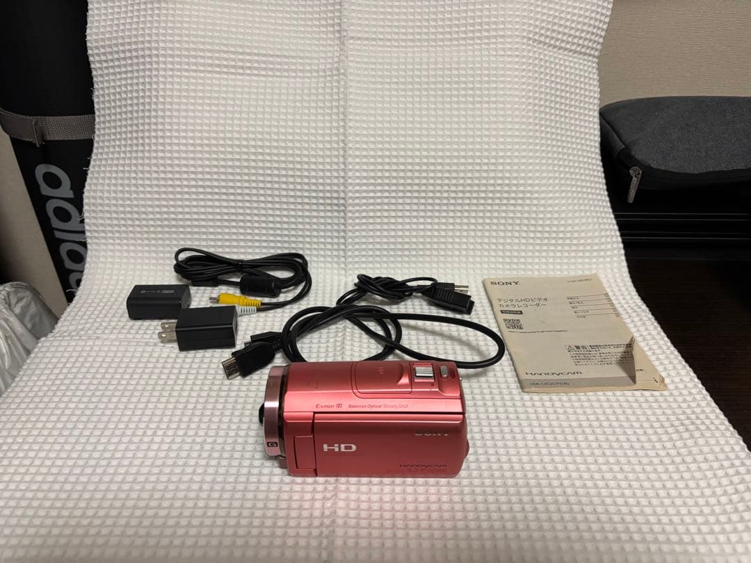 SONY HDR-CX535 ピンク　ハンディカム SONY HDR-CX535 P HandyCam Pink Video Camera Internal Memory 32GB