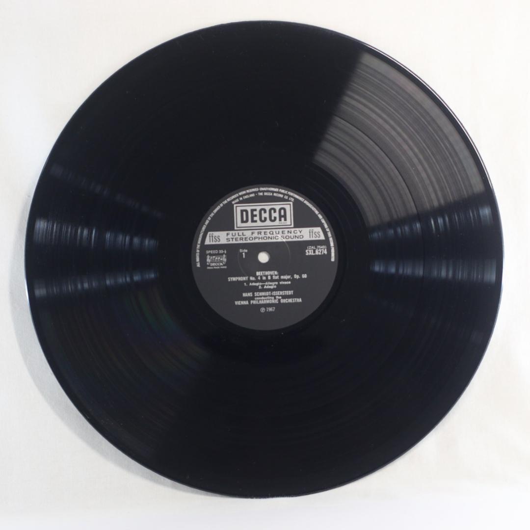 英LP Hans Schmidt Beethoven Symphony No.4 - メルカリ