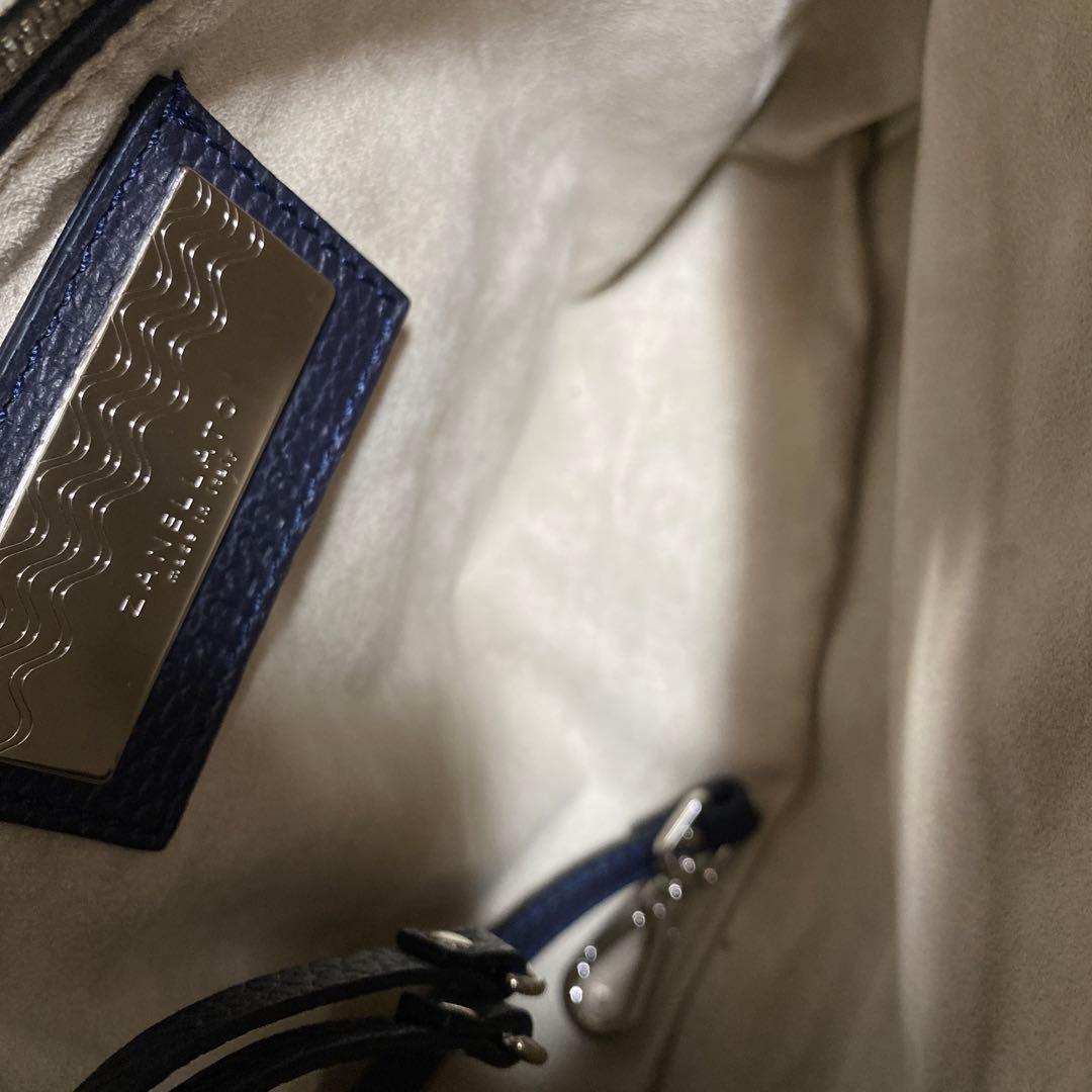 ✨未使用に近い✨ zanellato レザーサッチェルバッグ スタッズ