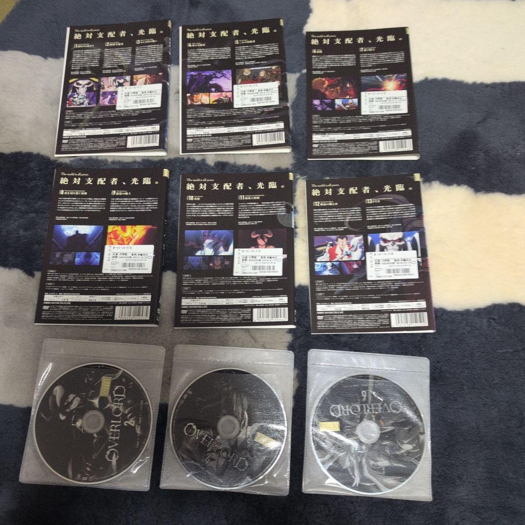 OVERLORD 1期+2期+3期全18巻 レンタル落ちDVD - メルカリ
