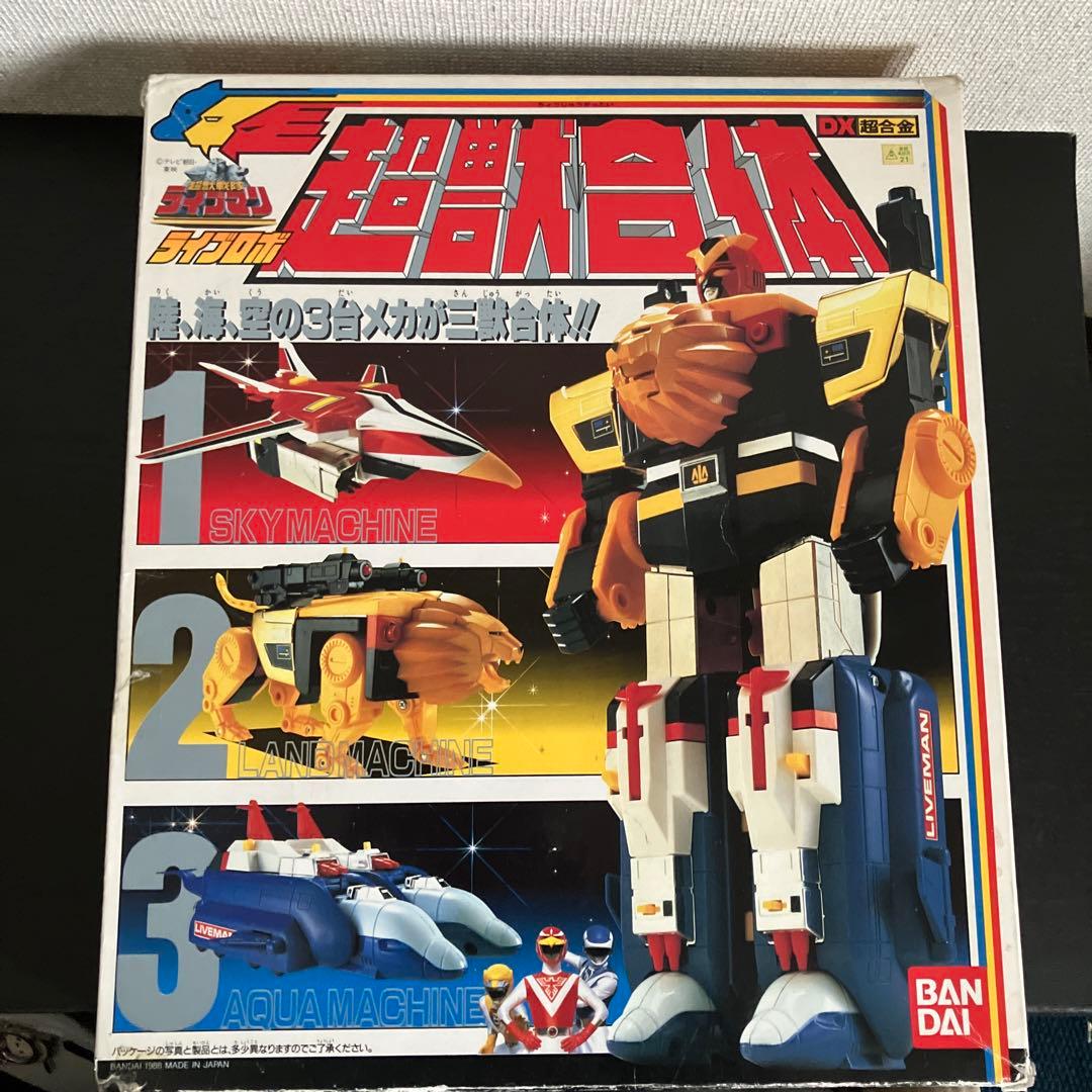 希少品］ライブマン ライブロボ DX 超合金 鳥獣合体 DX鳥獣合体