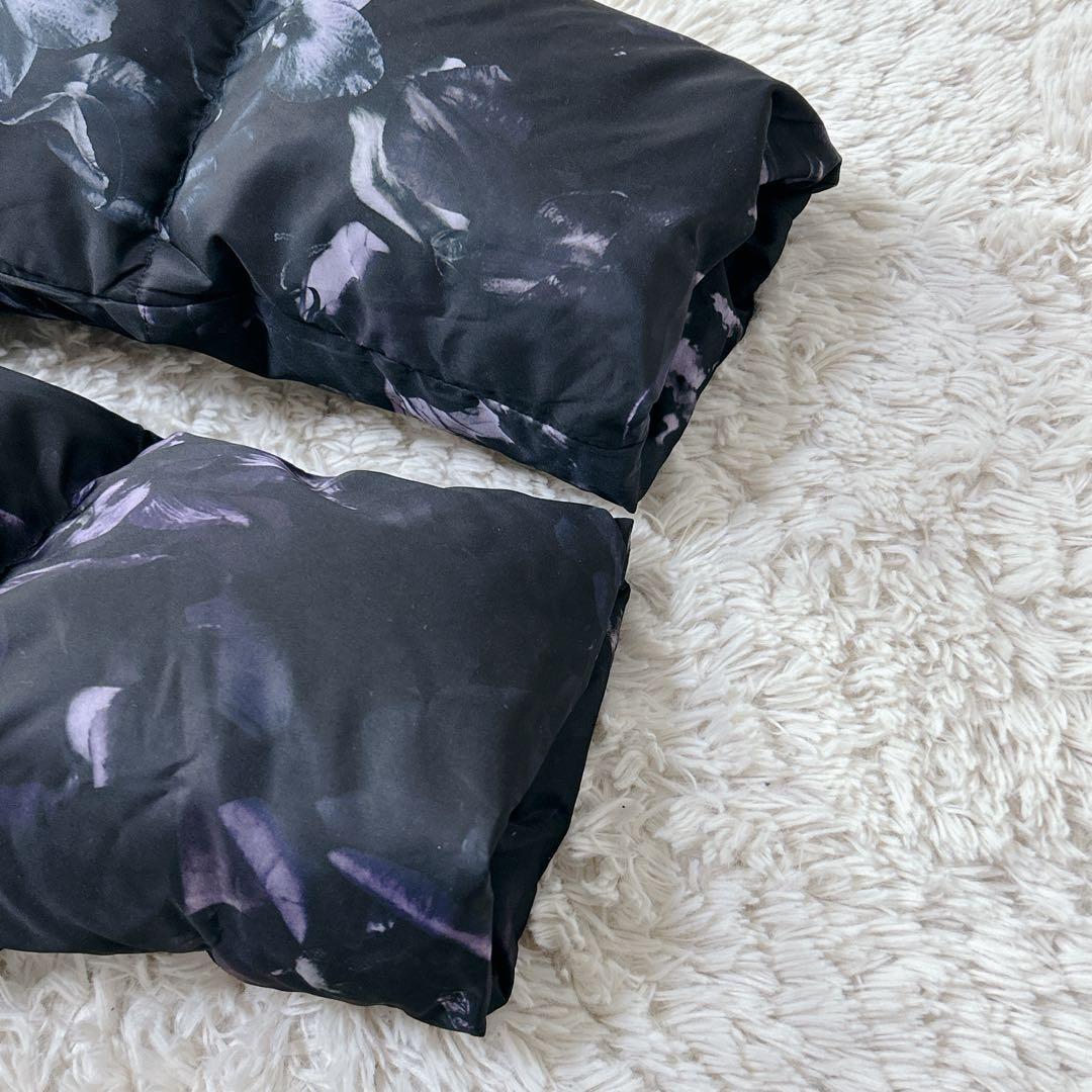 美品 ポールスミス 花柄 ダウンジャケット ハーフジップ プルオーバー