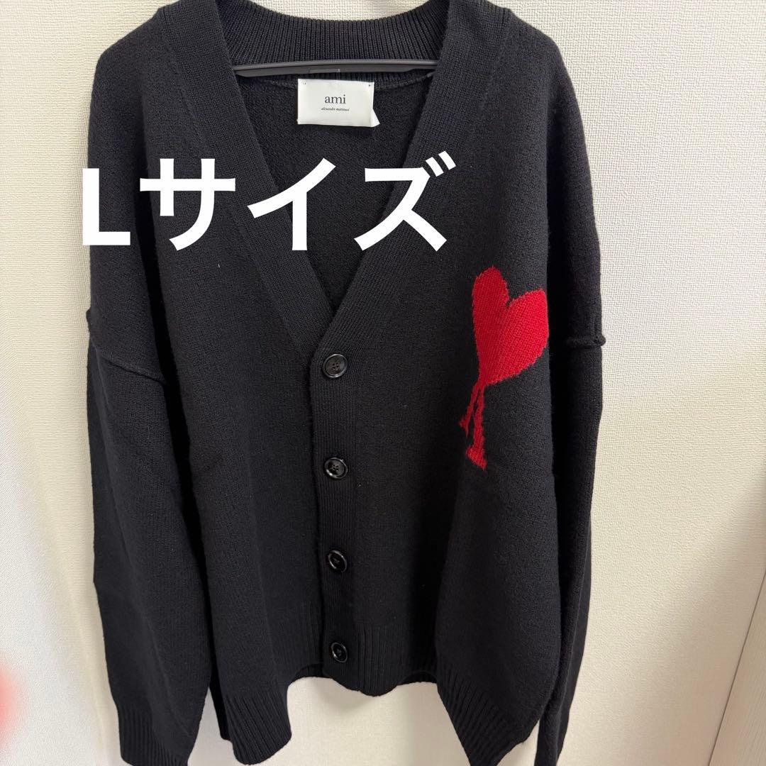 ⭐️タグ付き　Ami Paris 厚手　前ボタンカーディガン⭐️ s-musee_371017210