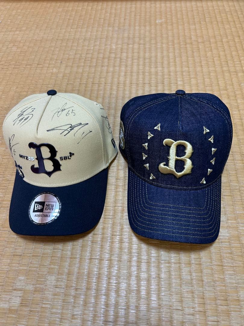 オリックス 宮崎キャンプ 2025 2026 限定キャップ 選手のサイン入り