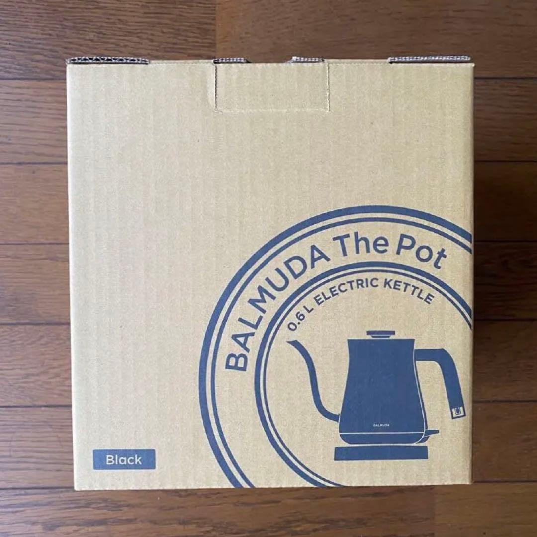 バルミューダ ザ・ポット（ブラック）◎新品未使用 BALMUDA（バルミューダ） ［ BALMUDA The Pot ］2024年モデル 正規品