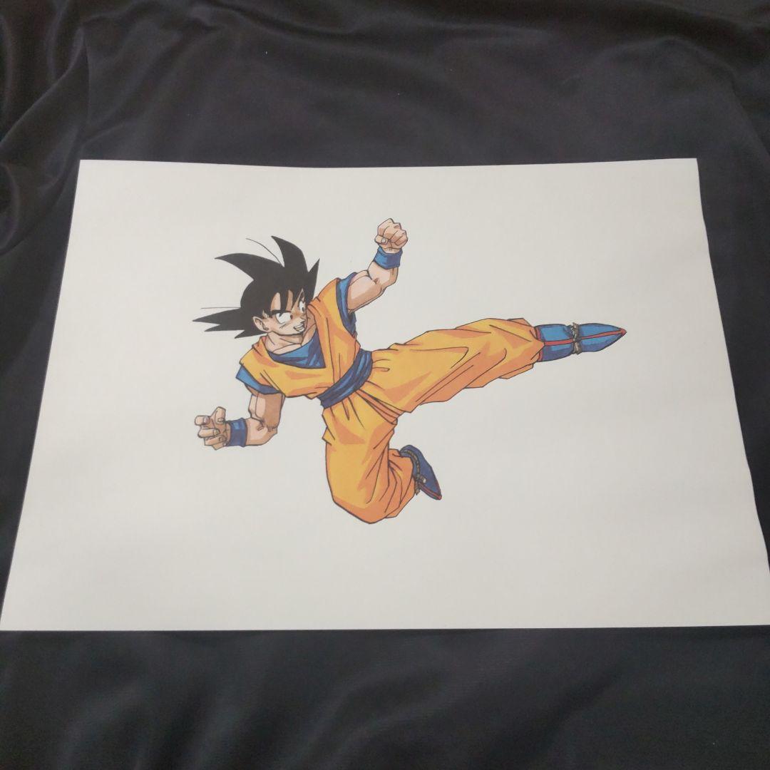 希少】鳥山明 先生 孫悟空 複製原画 ドラゴンボール ジャンプ カラー