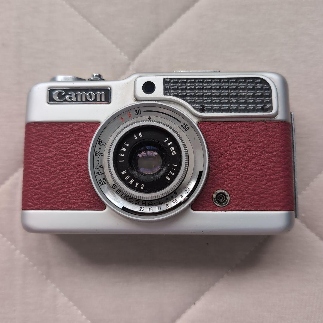 s*n様 Canon Demi（ハーフサイズフィルムカメラ） Canon Demi S（キャノン デミS）完動品📷軽量ハーフカメラでたっぷり