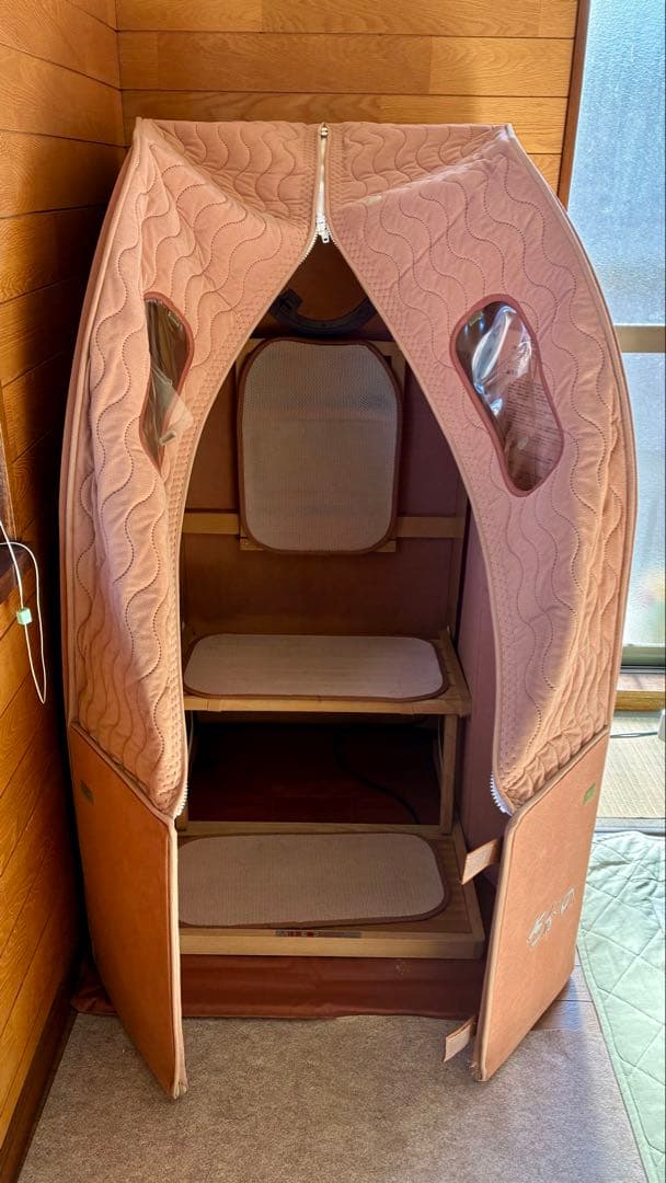 遠赤外線 温浴機器 自宅 1人用 現物 家庭用コンセント 26キロ