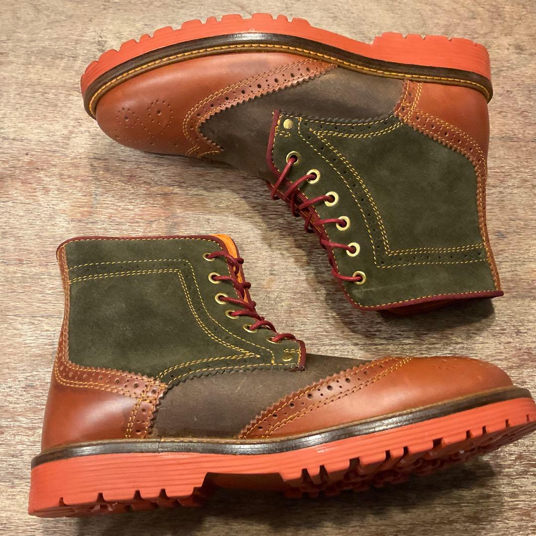 極美品！ダナー メダリオン ウイングチップ ワークブーツ D0021