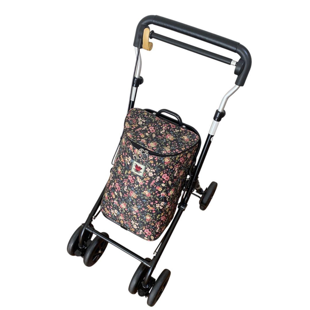 象印ベビー ウィズワン・シャオ シルバーカー ブラックフレーム B