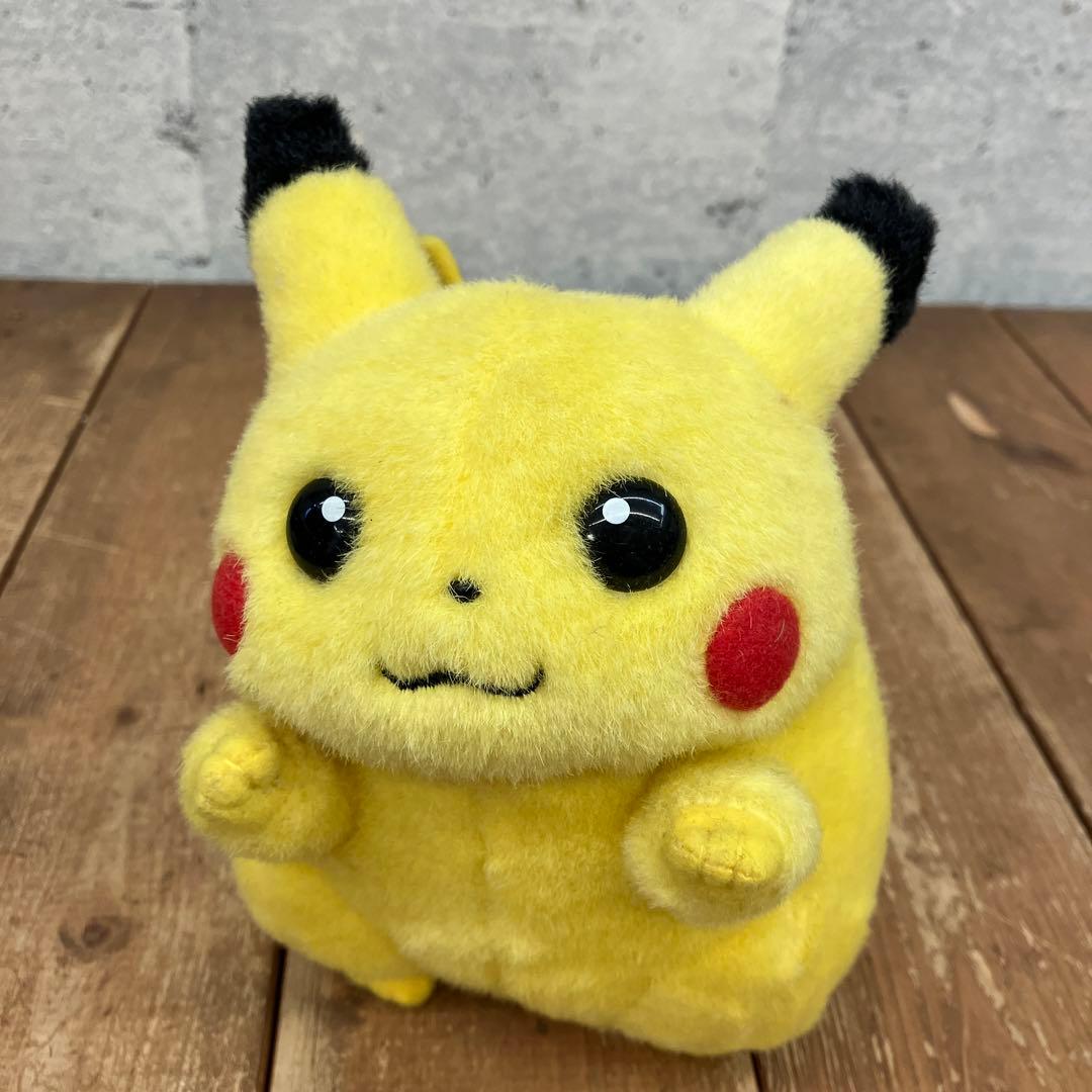 TOMY ポケモン 初代 ピカチュウ 音が鳴る ぬいぐるみ マスコット レア