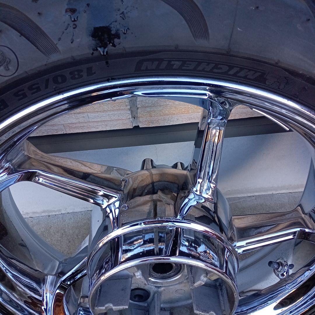 カ*ス様 ハーレー ツーリング 5本スポークホイール 前後セット - メルカリ