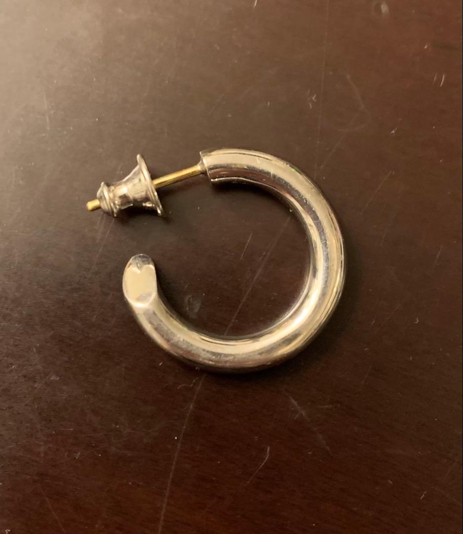 キャリアリング プラシーボ 501 シルバー ピアス CAREERING 片耳 CAREERING / キャリアリング PLACEBO 501（ピアス（両耳用））｜PULP