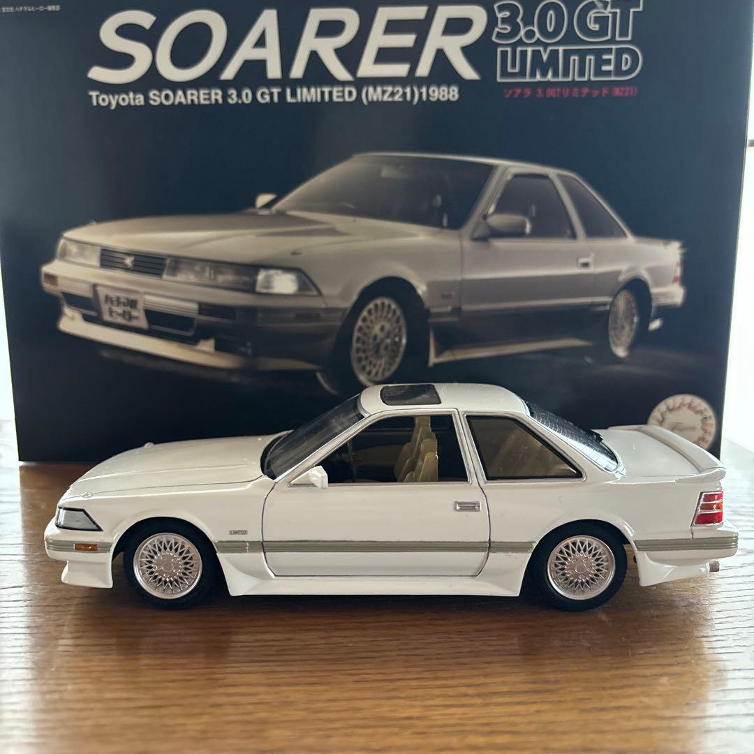 フジミ模型 1/24 【 ソアラ 3.0 GT リミテッド 】完成品 - メルカリ