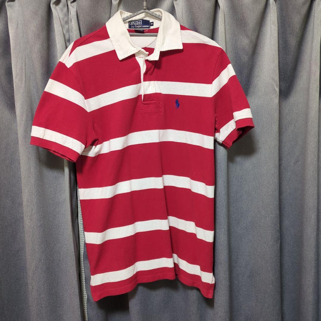 Polo by Ralph Lauren M ポロシャツ レッド/ホワイト - メルカリ
