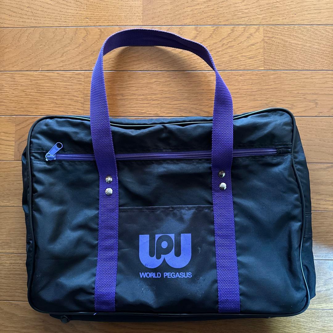 最終値下げ！】ワールドペガサス ワッペ 紫×黒 数量限定色 - メルカリ