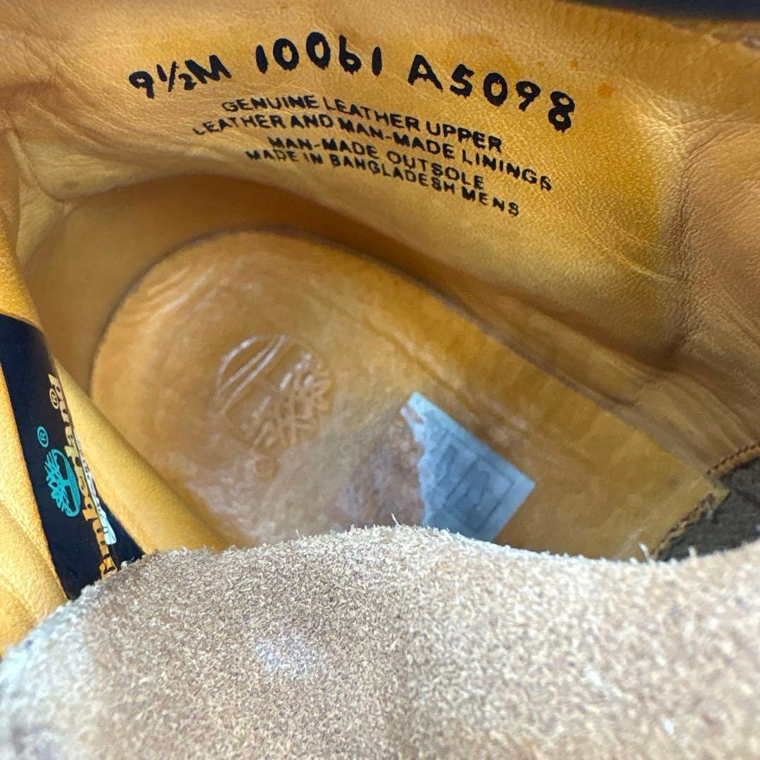 ティンバーランド 10061 6インチ プレミアムブーツ【9.5】27.5cm