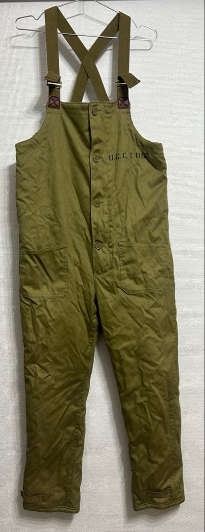 UNCROWD アンクラウド オーバーオール デッキパンツ オリーブ色 38 2026年最新】アンクラウド デッキパンツの人気アイテム - メルカリ