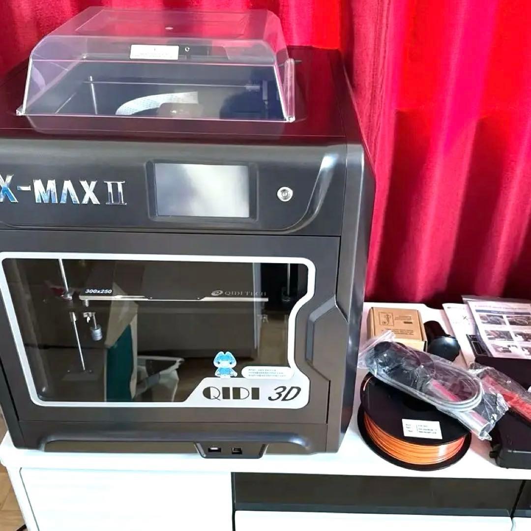 美品　未使用　QIDI 3D X-MAX II 3Dプリンター 本体 3DプリンタQIDI X-MAXを買いました｜にゃにゃん(山名琢翔)