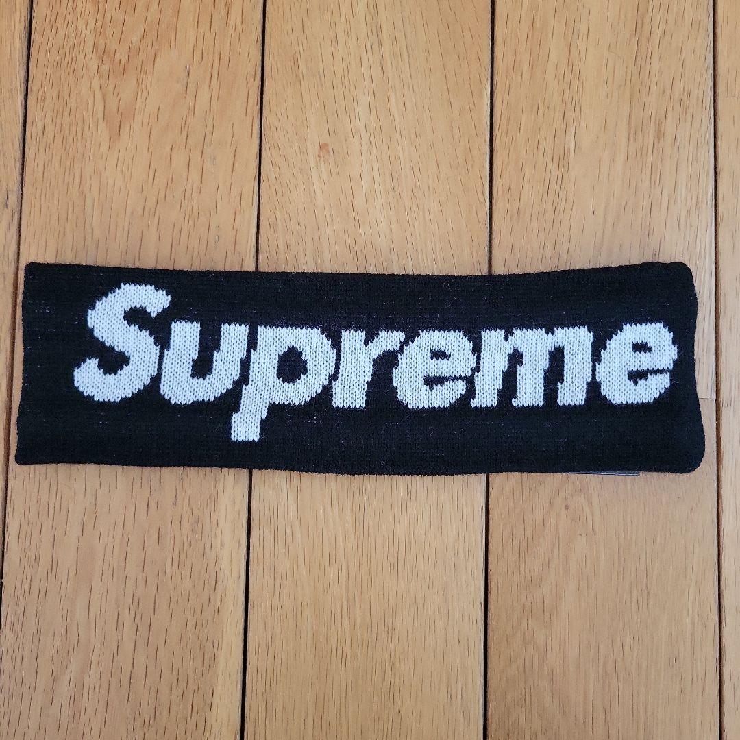 小物 Supreme New Era Headband 2016 Supreme x New Era Reflective Logo Headband FW17 Black/Teal