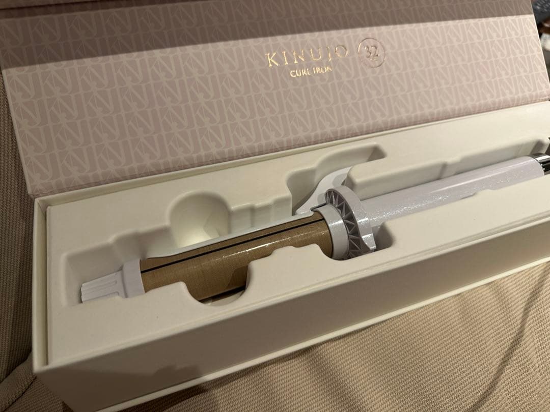 絹女　KIKUJO 32ミリカールアイロン dショッピング |【正規品】絹女 KINUJO Curl 絹女カール 【26mm