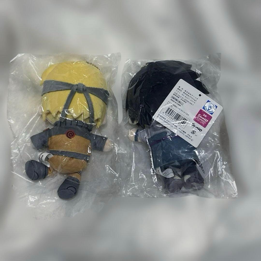 NARUTO むにゅぐるみ サスケ ナルト - メルカリ