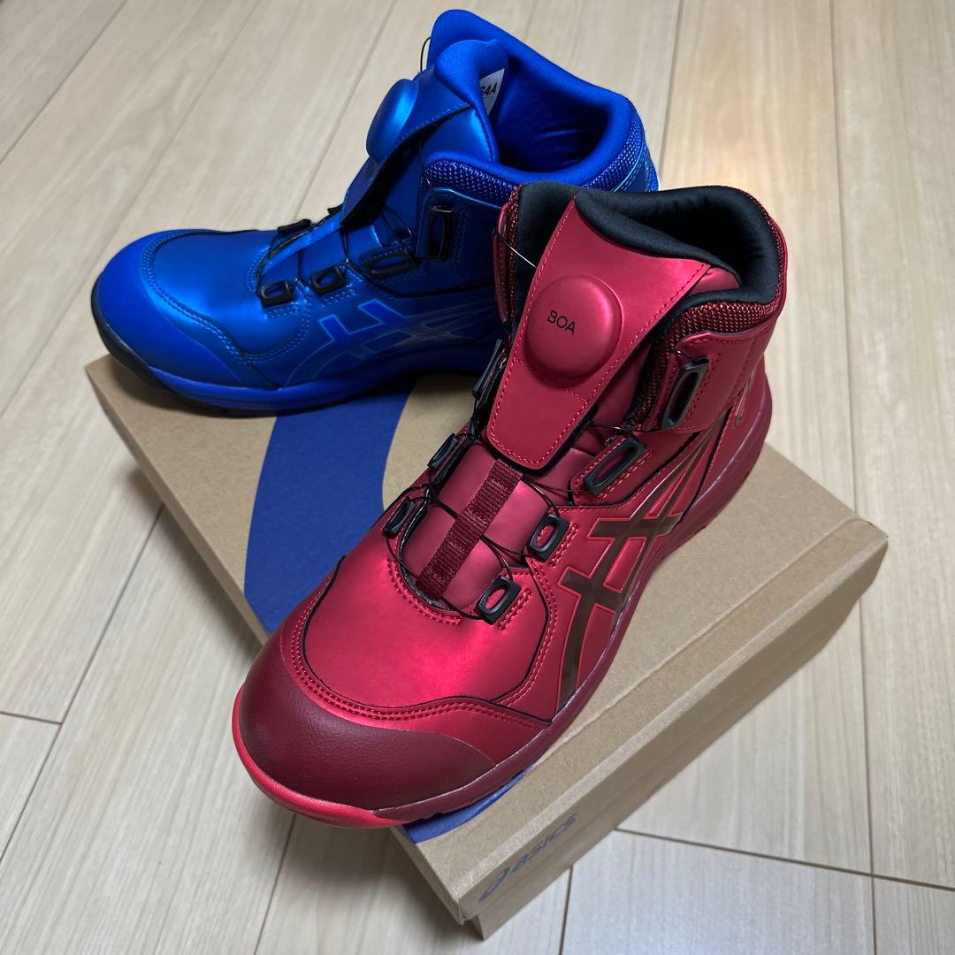 【左右色違い】27.0cm 限定生産 FCP304 アシックス 安全靴