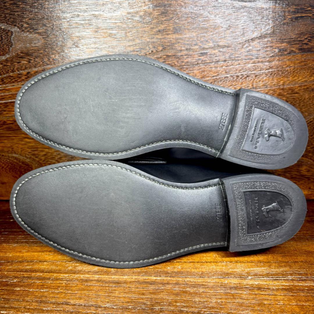 【美品】◆REGAL◆リーガル 27.0cm ローファー レザー 革靴 黒