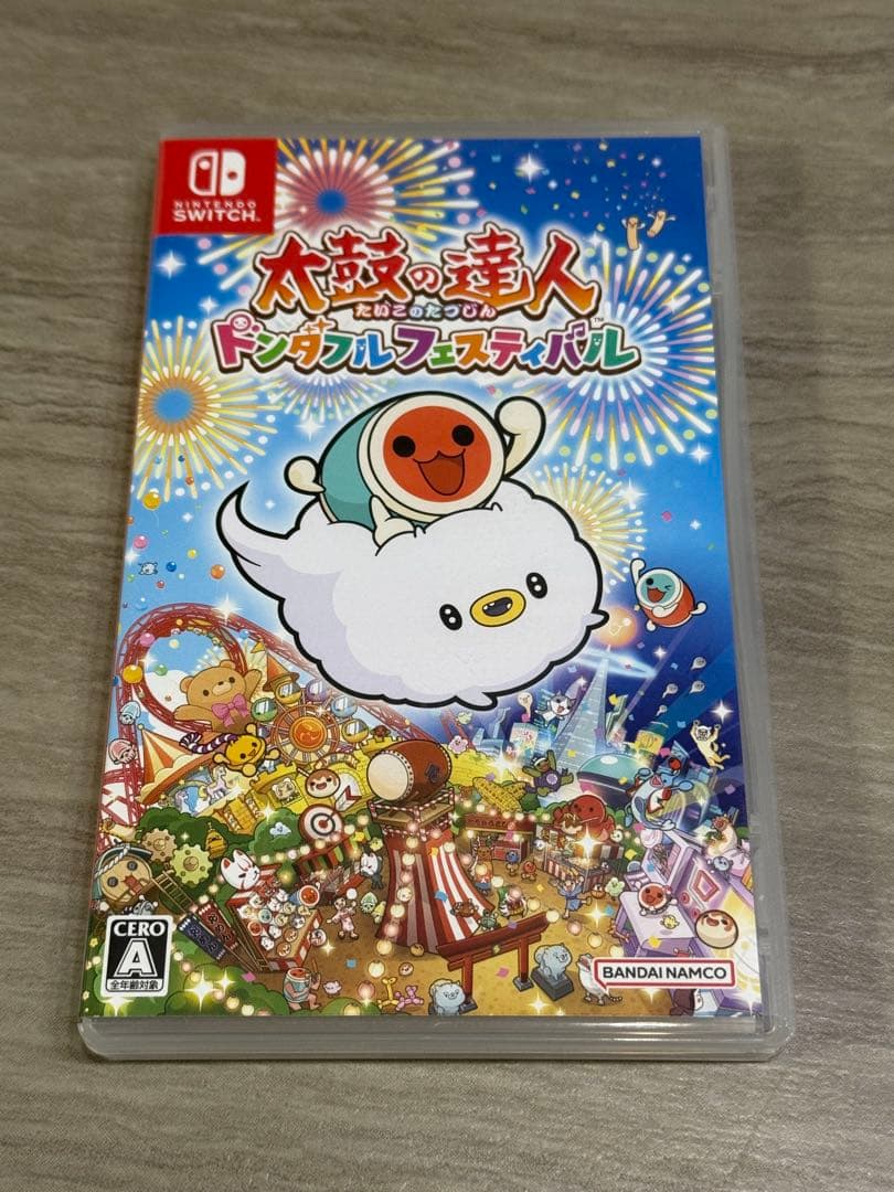 太鼓の達人 豪華セット ソフト＆太鼓とバチ2セット ドンダ