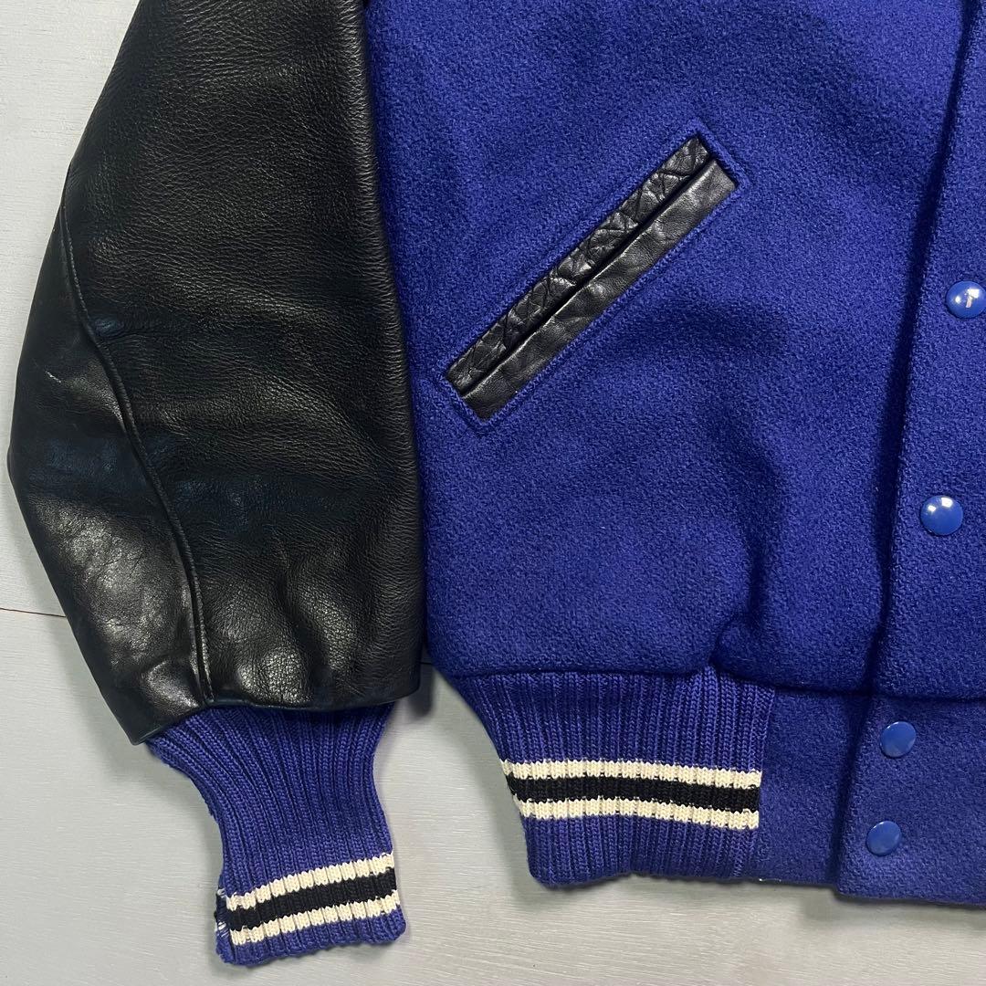 USA製 Albion AWARD Jacket スタジャン レザー 36 S - メルカリ