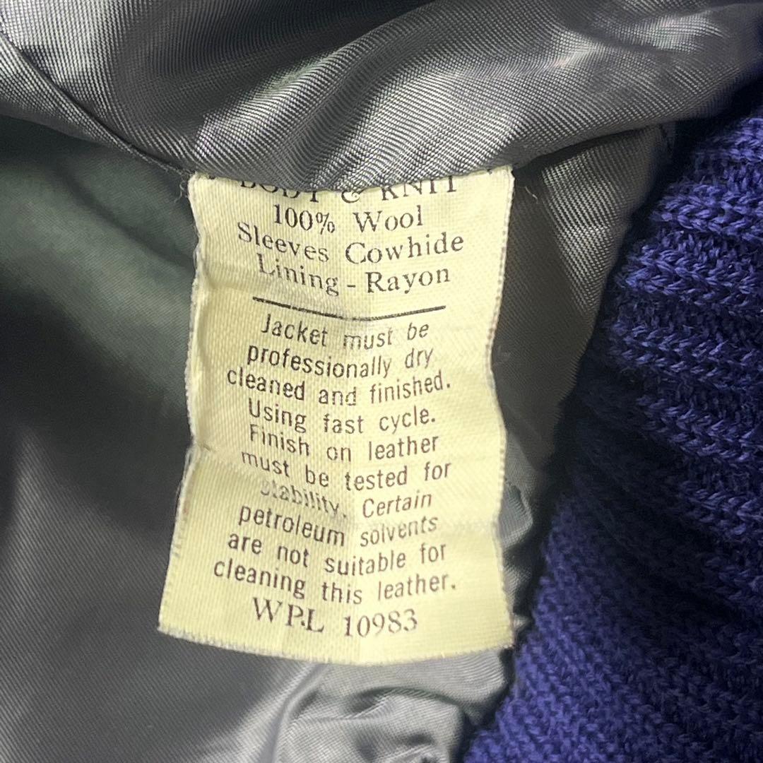 USA製 Albion AWARD Jacket スタジャン レザー 36 S - メルカリ