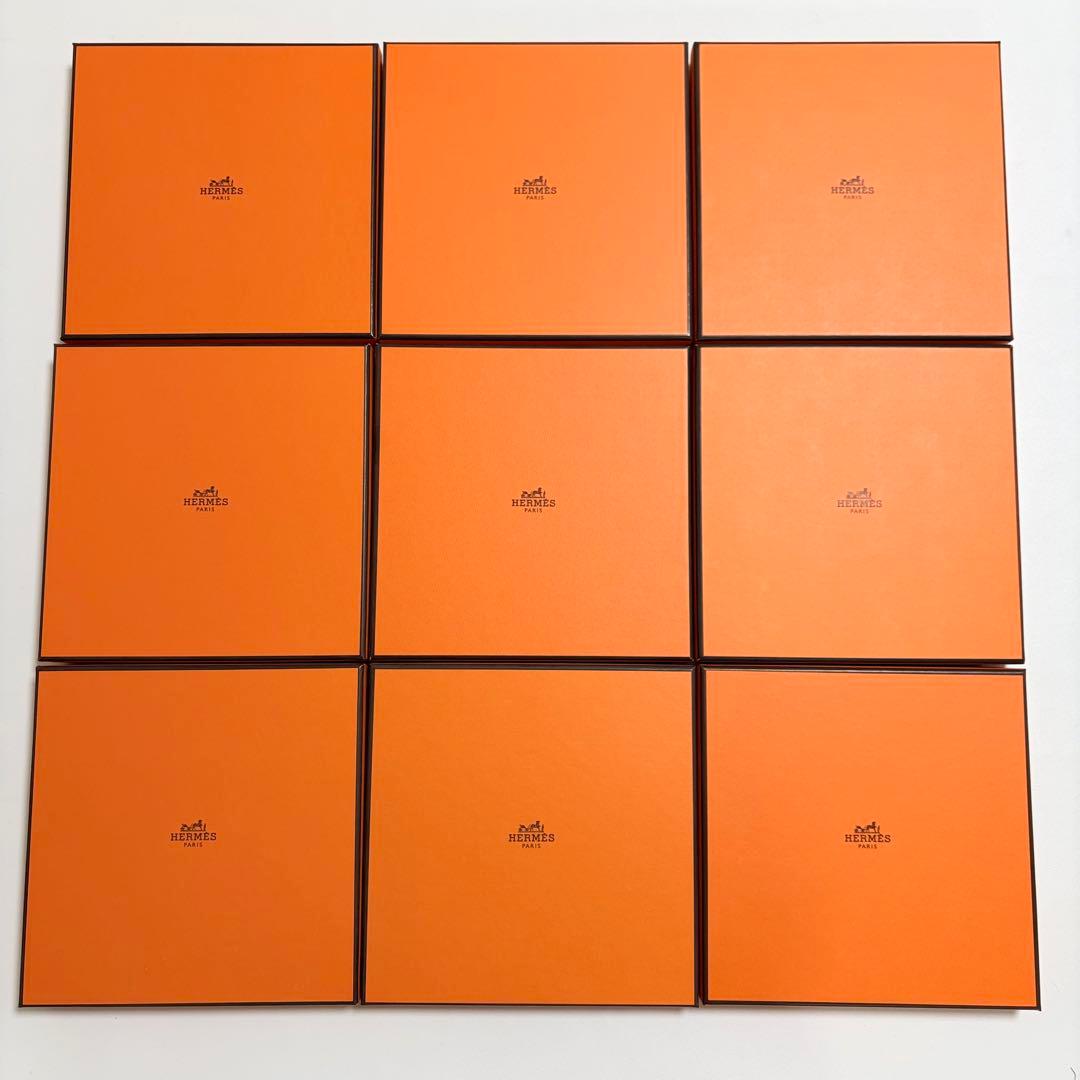 美品 エルメス スカーフ カレ70 空箱 15個セット ギフトボックス