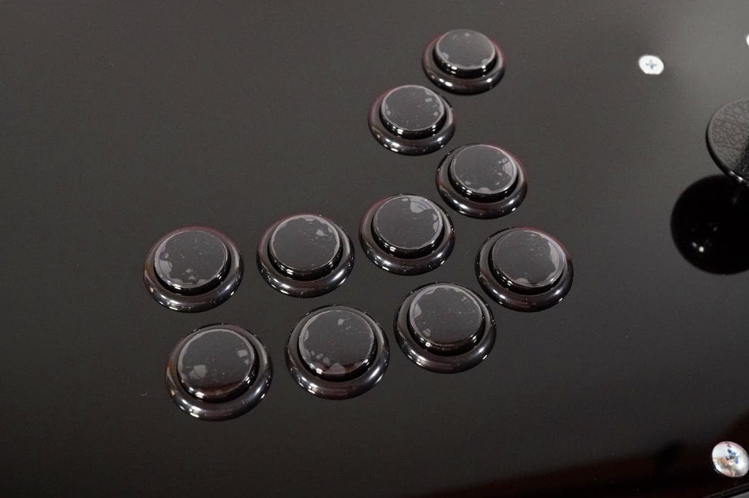 PS5対応】ファイティングエッジ 右手24mm仕様 ボタン増設カスタム ⑨