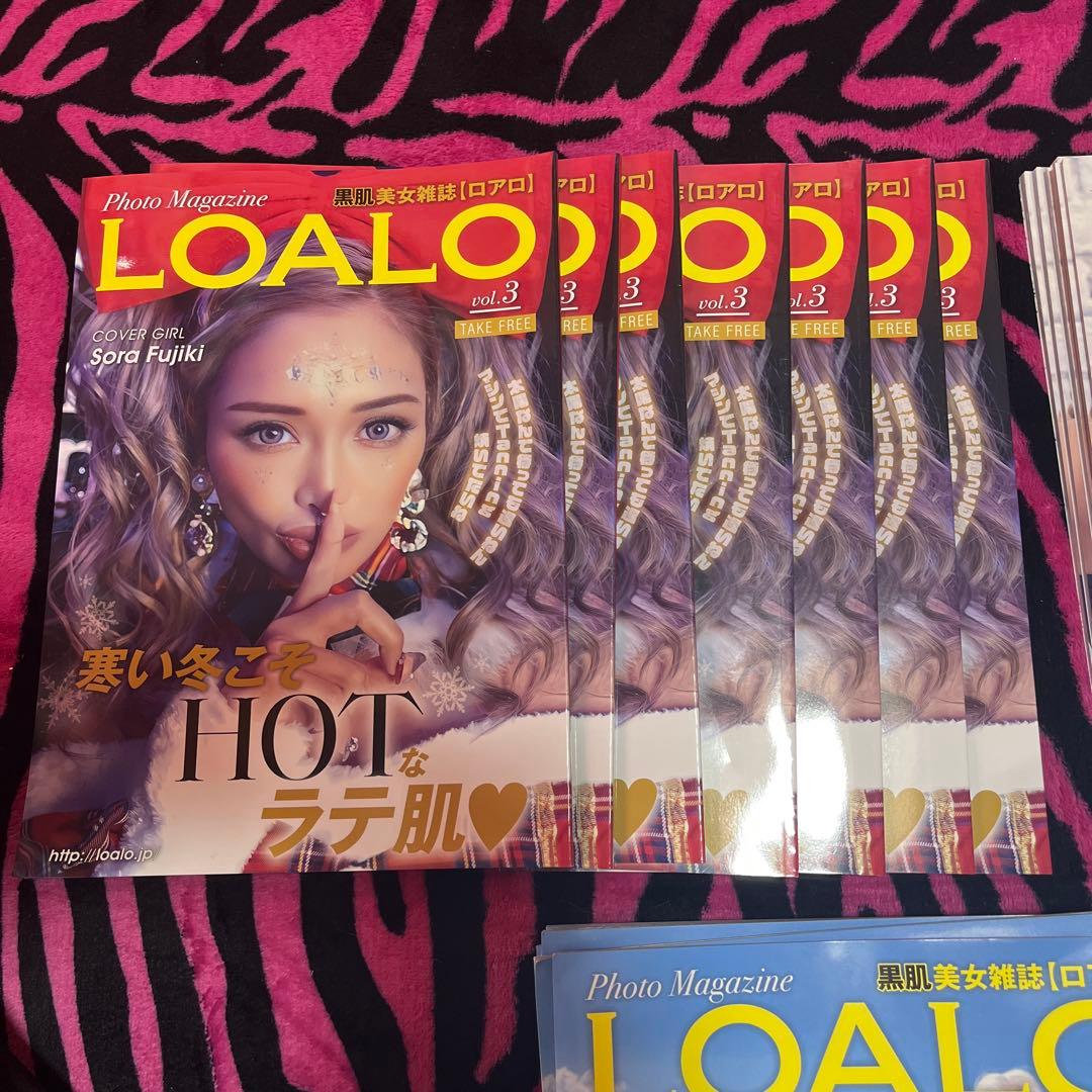 LOALO SET Gyaru magazine 80 books ロアロ80冊