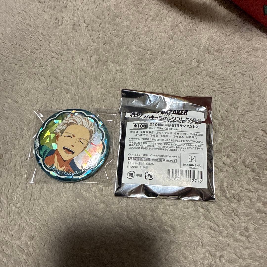 ウィンドブレーカー ウィンブレ ホログラムキャラバッジコレクション