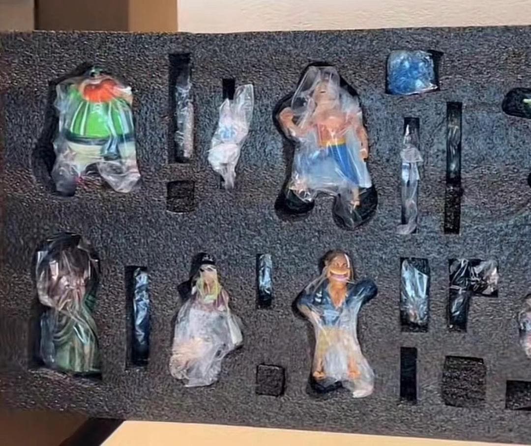 ワンピース YZ 赤髪海賊団 9点 ガレージキット ガレキ スタチュー