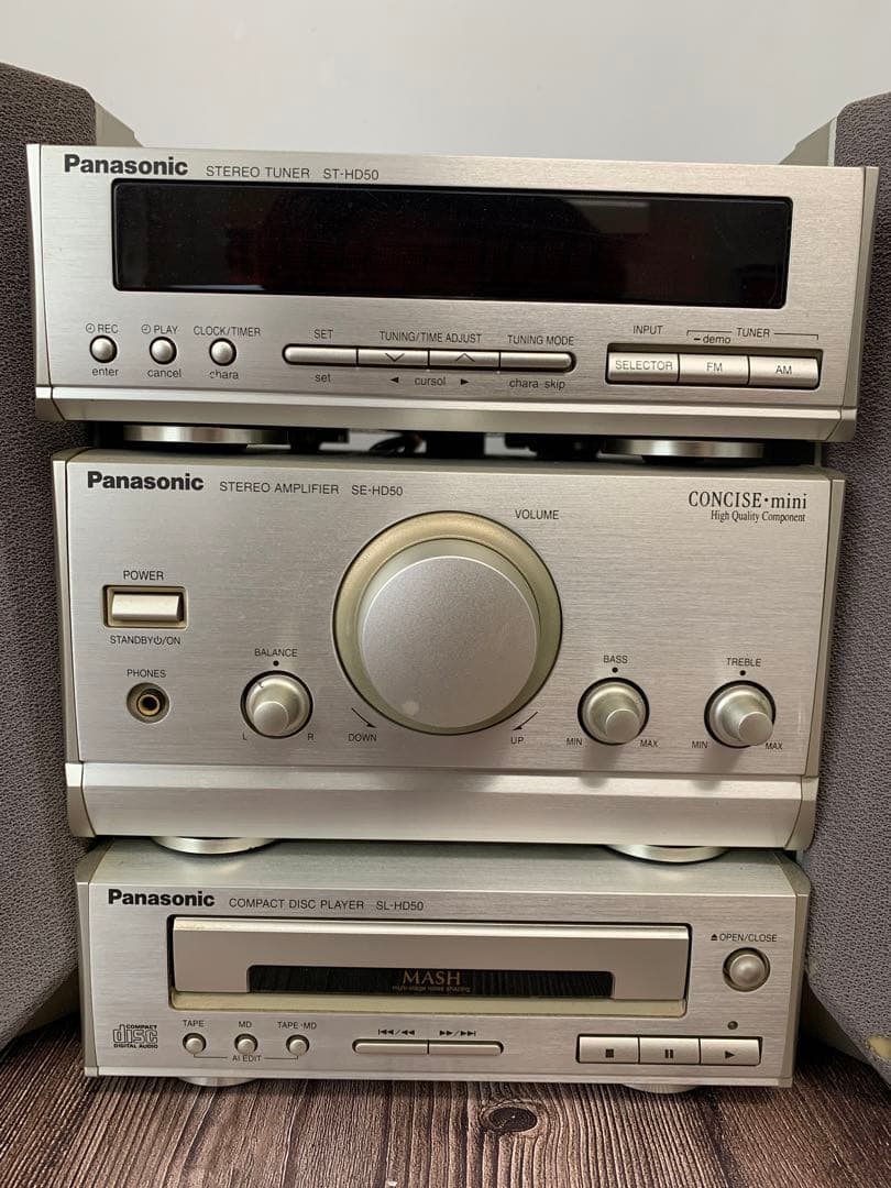 Panasonic CONCISE・mini SE-HD50オーディオコンポ - メルカリ