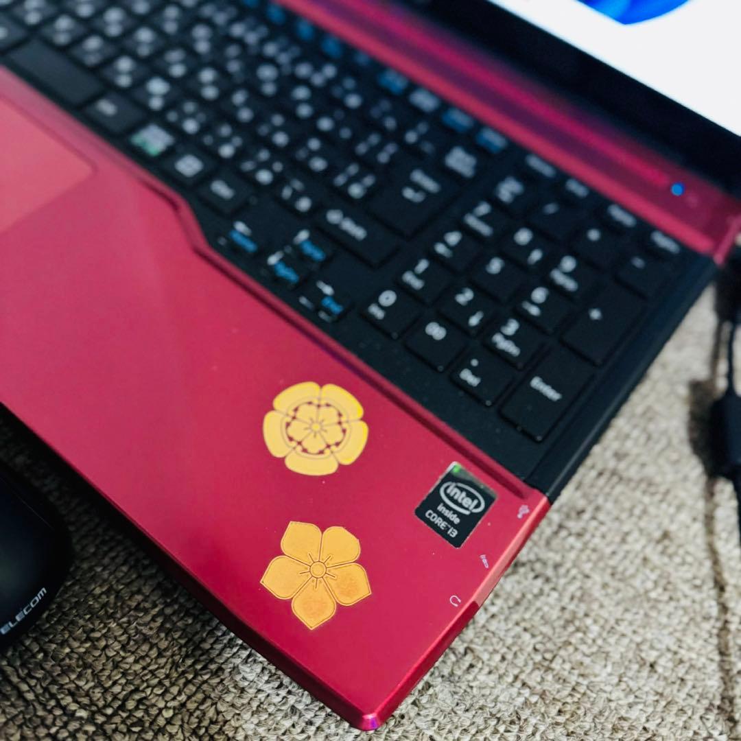 S237 富士通ノートパソコンWEBカメラSSD高速Windows11オフィス付