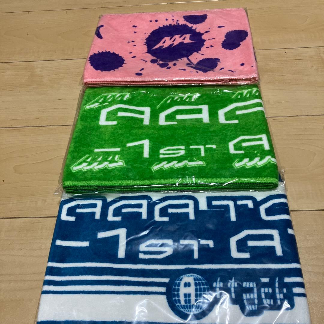 AAA  マフラータオル　3枚セット 今治タオル（imabari towel） マフラータオル 3枚 with スポーツタオル