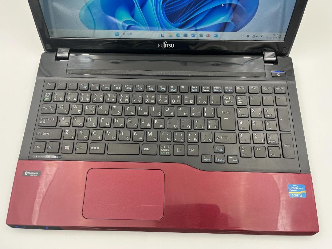 ノートパソコン core i3 windows11オフィス付き AH45/JR - メルカリ