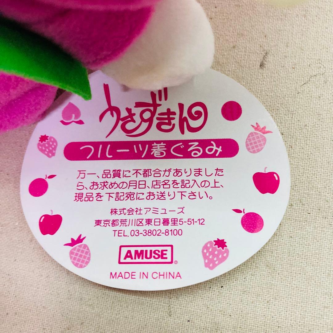 タグ付き】 うさずきん フルーツ着ぐるみ 3体セット パイナップル