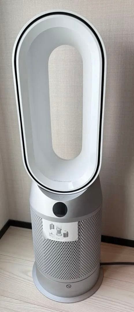 ダイソン Dyson HP07-WS 空気清浄機能付ファンヒーター Dyson Purifier Cool 空気清浄ファン ホワイト／シルバー (TP07 WS